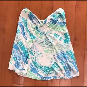 Free People Seashell Print Tube Top